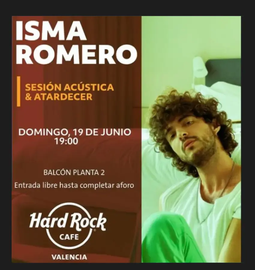 ISMA ROMERO – EL ROCK ES ACTITUD – VALENCIA (HARD ROCK CAFÉ)